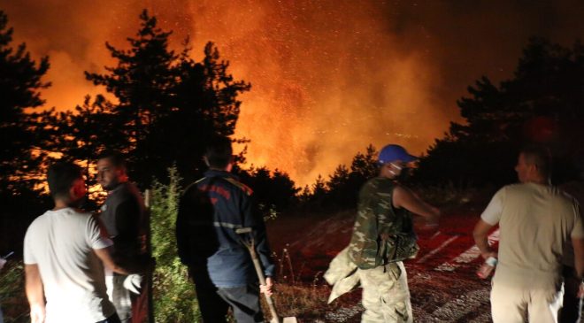 Karabük’teki orman yangını devam ediyor! İşte son durum