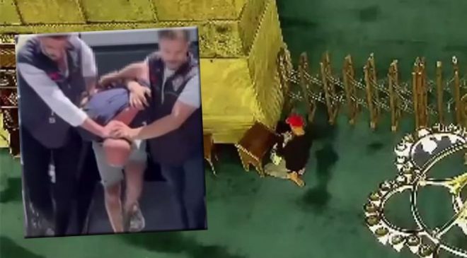 Ayasofya Camii’ne kundaklama girişiminde yeni detaylar: İncil sayfalarını yakıp parfüm sıkmış