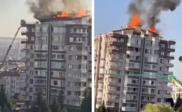 Büyük panik! Ankara’da 12 katlı binada yangın çıktı