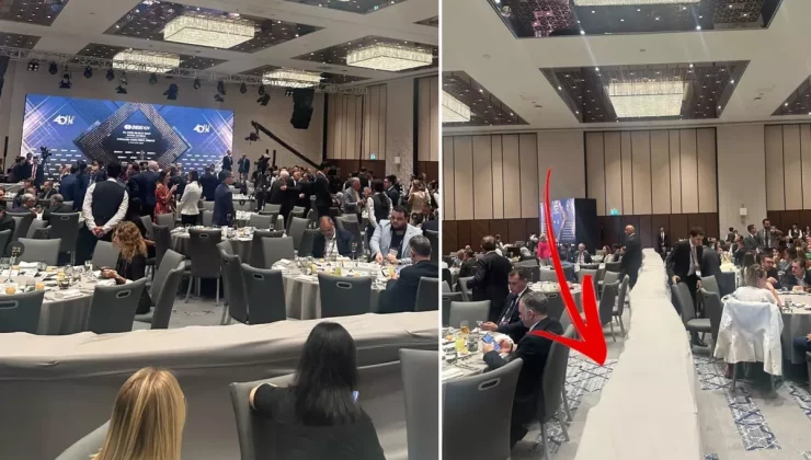 DEİK’in iş dünyasını buluşturduğu programda oturma düzeni tepki çekti