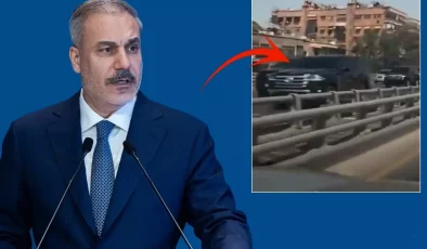 Dışişleri Bakanı Fidan Suriye’de! Şam sokaklarından gelen görüntü ise bomba